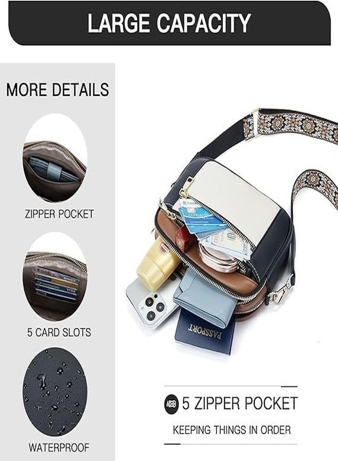 TOCINGO Crossbody Purse for Women Small Crossbody Bags Vegan Leather with Adjustable Shoulder Strap Handbags Messenger Bags for Travel | Rakhi Gifts for Sisters | Birthday Gift for Wife Mother - Image 5